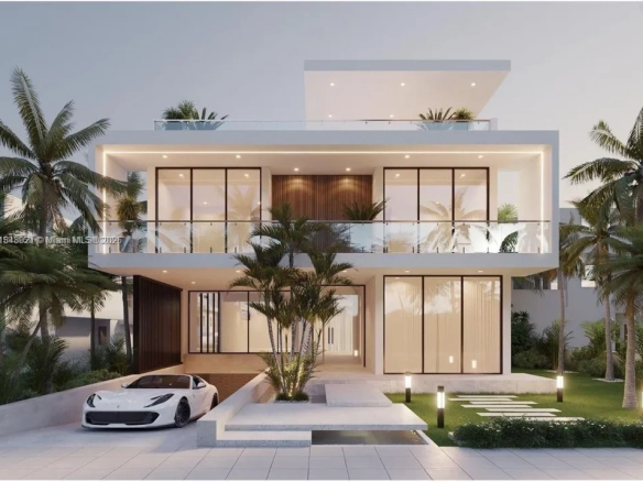 Villa di nuova costruzione a Miami