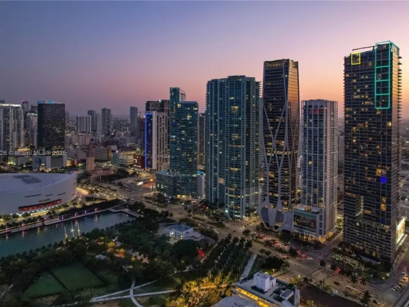 Panoramico attico a Miami