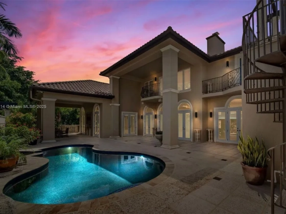 Villa a Miami in posizione esclusiva