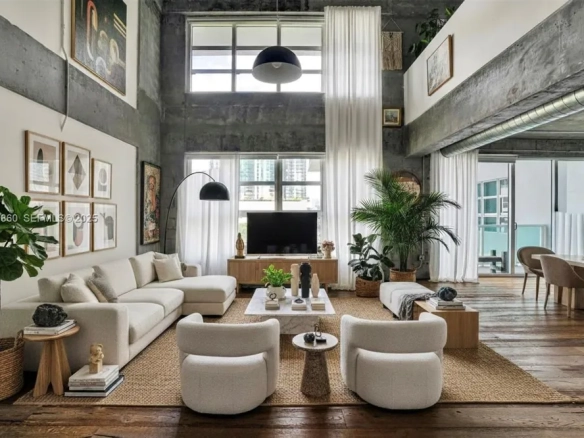 Loft Iconico Newyorkese a Doppia Altezza nel Cuore di Miami